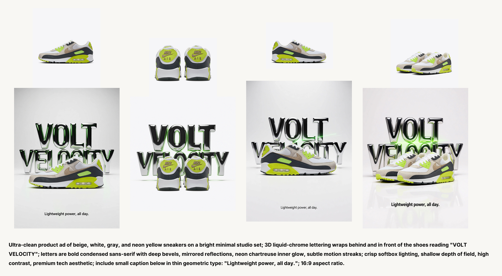 RUN ELECTRIC night lifestyle variant B