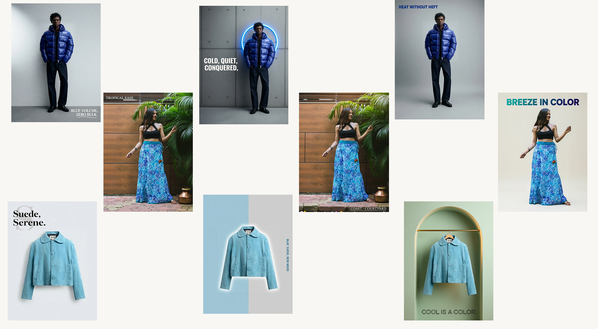 Apparel color & courtyard series