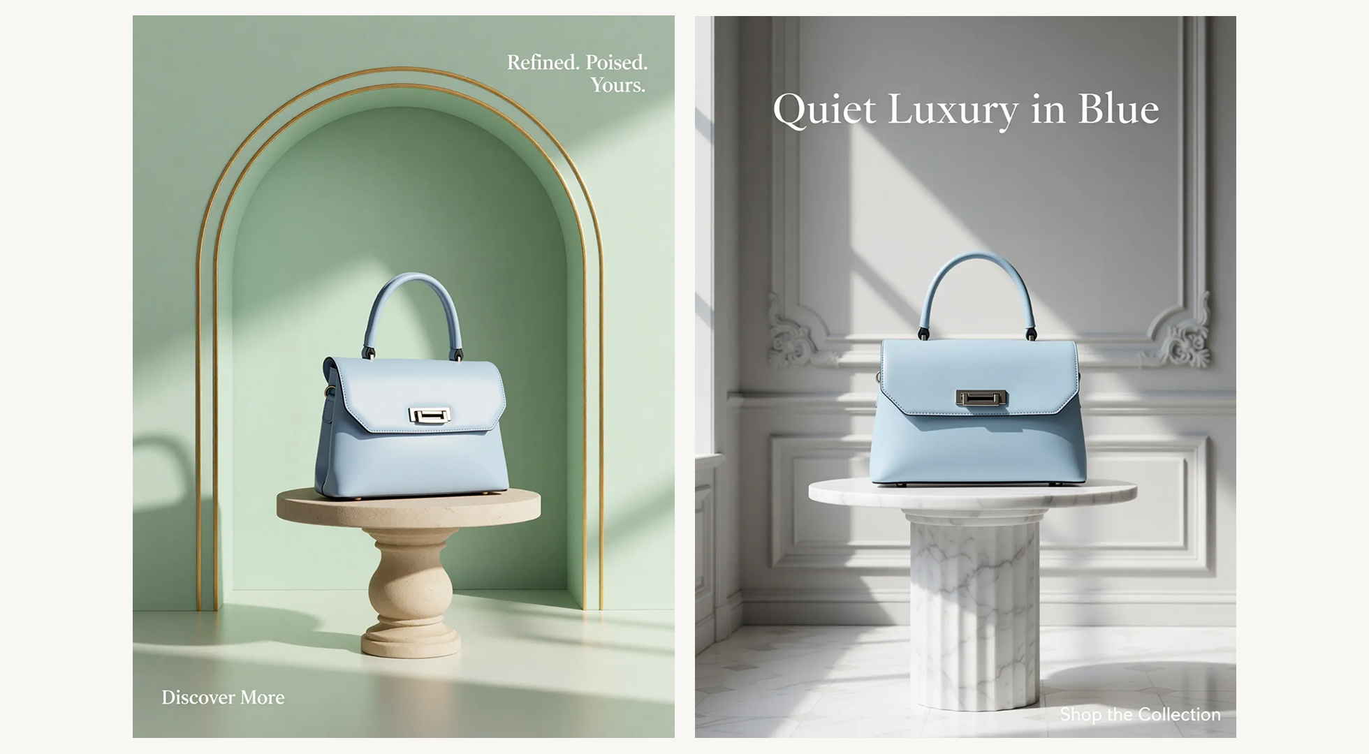Quiet luxury handbags