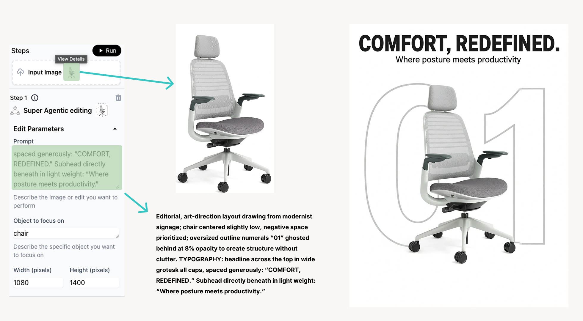 Food and beverage presentation