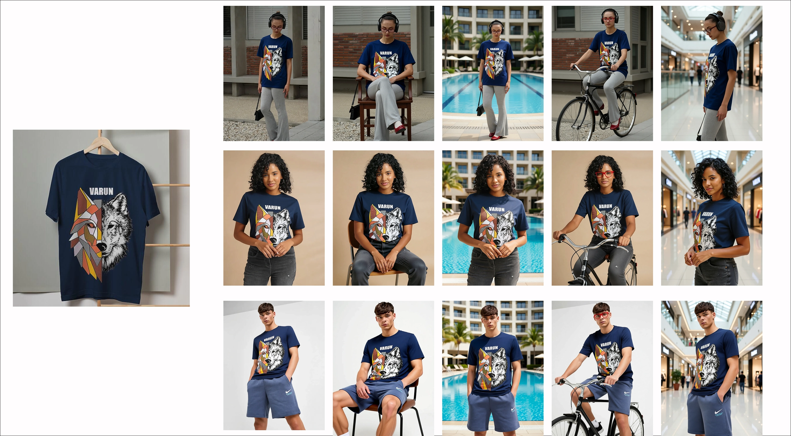 Dynamic catalog variety: multiple angles, contexts, and models from one source