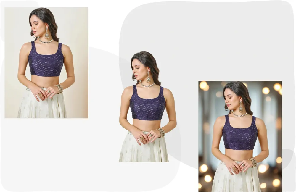 AI generated background fitting fashion context