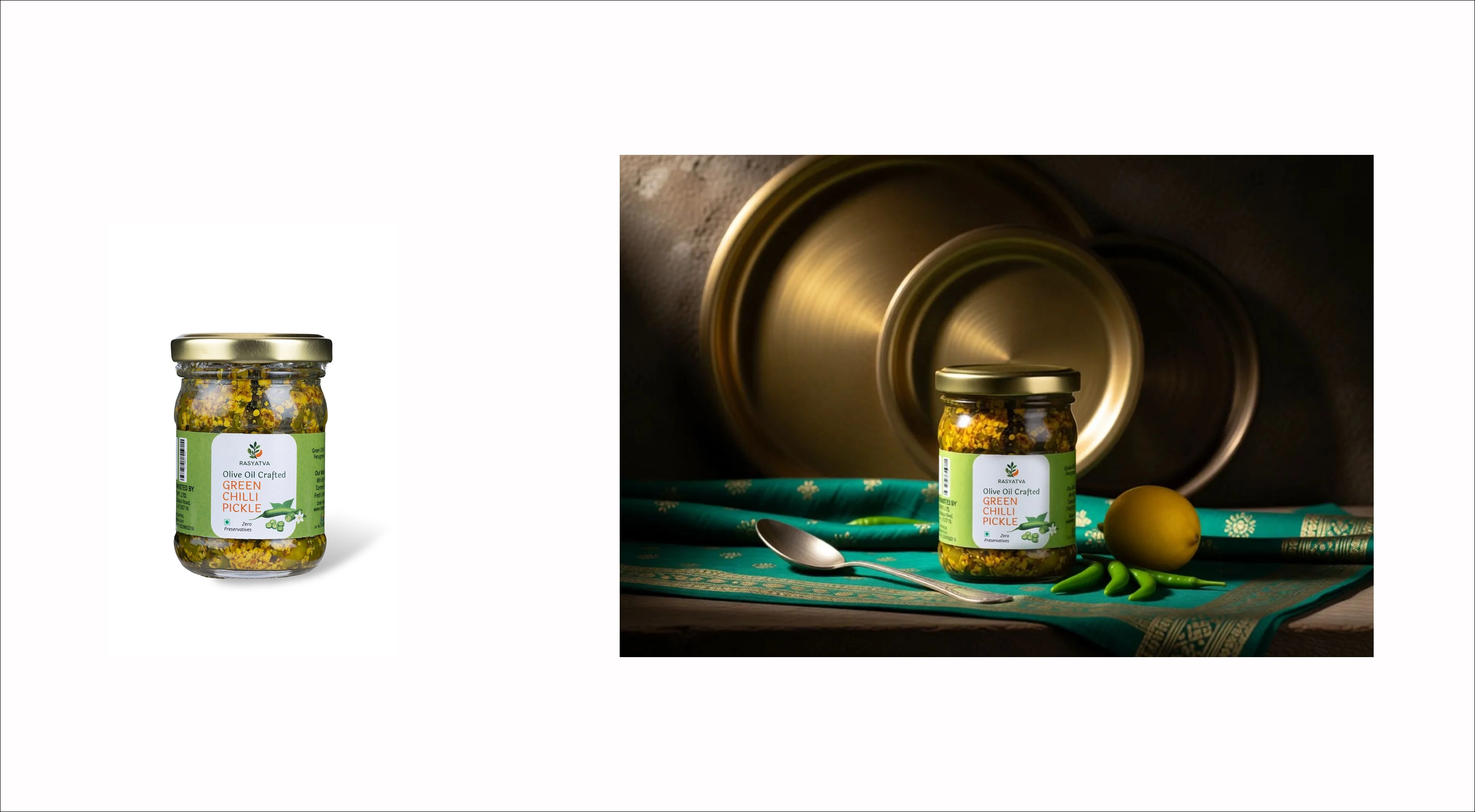 FMCG: pickle jar pack to kitchen lifestyle