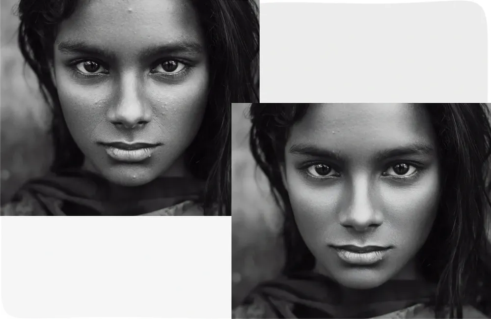 Example of AI Face Retouch