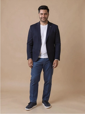 Tailored Blazer Try-On Output